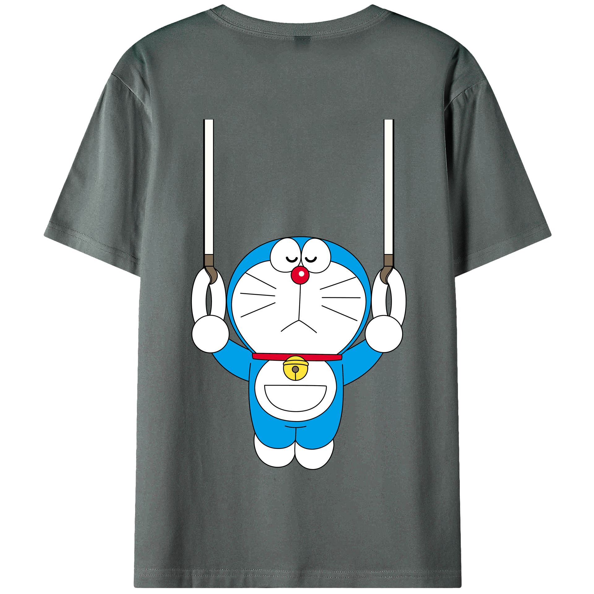 （画像用） ドラえもん Doraemon 綿100％半袖Tシャツ（背面プリント）